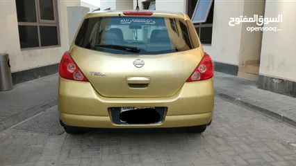  4 Nissan Tiida Saloon