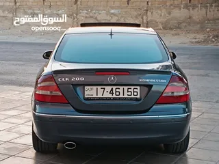  6 مرسيدس CLK 200 افنجارد فحص كامل وارد غرغور