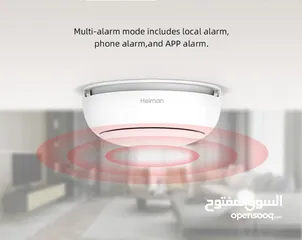  7 تويا كاشف الدخان نظام المنزل الذكي هوم استتنت اليكسا جوجل هوم سمارت لايف Tuya Smart live