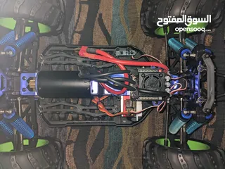  7 سياره ريموت كنترول ماركه HSP دفع رباعي جديده 3S lipo battery capability