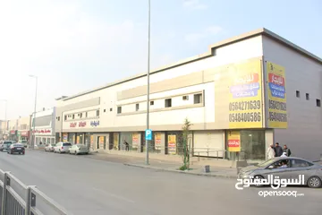  1 10 محلات تجارية للايجار بحى الروضة شارع خالد بن الوليد