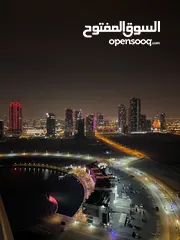  9 للايجار استيديو في السيف برج سيبرال اوركيد مكون من  غرفة نوم ،صوفه صغيره مطبخ مفتوح بلكونه