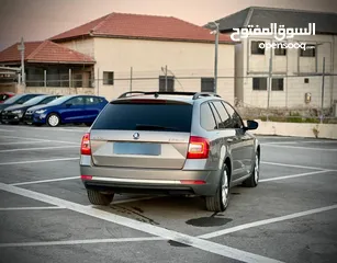  6 سكودا اكتافيا ستيشن 2019/اتوماتيك ماتور 2000 ديزل فل الفل  فتحة سقف بانوراما