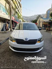  8 سكودا فابيا اوتومات بنزين ماتور 1200 تيربو ترخيص 2017