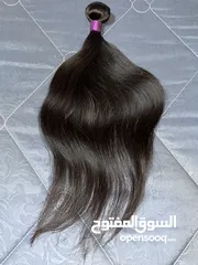  8 وصلات شعر طبيعي 100٪؜