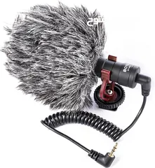  8 مايك تسجيل احترافي من براند بويا الأصلي للتسريمنغ والبودكاست Boya BY-MM1 Mic for PC & Smart Phone