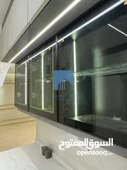  12 شقة أرضية فاخرة للبيع في تلاع العلي  - خلف السلطان 130م مع ترس 20م تشطيب سوبر ديلوكس لم تسكن