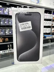  3 Iphone 15 pro max  ايفون 15 برو ماكس  وارد الشرق الاوسط كفالة سنة كاملة من تاريخ الشراء