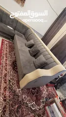  1 L shaped sofa set