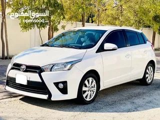  7 TOYOTA YARIS HATCHBACK  2017 model for sale