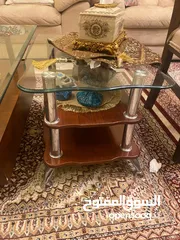  13 طقم كنب أمريكي 7 مقاعد مع طاولاته