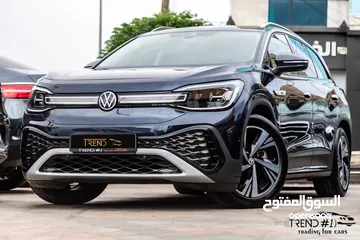  1 Volkswagen ID6 Crozz Pro 2022  السيارة مميزة جدا و قطعت مسافة 13,000 كيلو متر