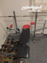  1 بنش للبيع مع عدته