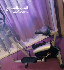  1 جهاز رياضة كروس مستعمل بحالة جيدة يعمل يدويا او ع البطارية في حالة اصلاحها