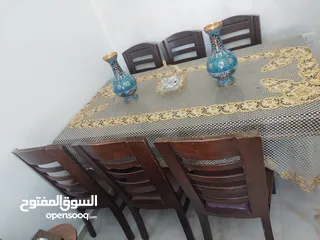  2 طاولة سفرة خشب زان فاخرة استعمال عرسان