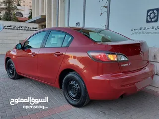  11 مازدا زوم 3 موديل 2014 خمري // مميزة جدآ