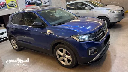  4 فولكس فاجن T-cross موديل 2021 للبيع  دفعة وشيكات شخصية بدون بنوك ولا كفلاء