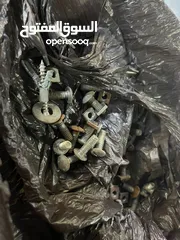  3 رفوف ديكسون 3 متر حديد ثقيل كاملات مع براغيهم ارفف ديكسون ارفف دكسون رفوف حديد ستاندات حديد