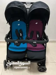  2 عربانات أطفال مزدوجه