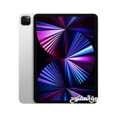  4 Apple Ipad pro 256g 11 انش جديد كفالة سنة