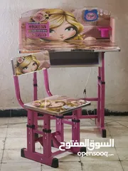  2 مكاتب أطفال الروضة والابتدائي (من عمر 5 – 9 سنوات) الطاولة المثالية لطفلك للدراسة واللعب براحة وأمان