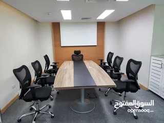  18 For Rent Fully Furnished Office Area At Al Jasmin Complex In Al Khuwair