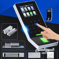  6 بصمة دوام موظفين  ZKteco F22 الاصلي شامل التركيب بتقنية WIFI