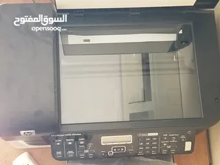  6 طابعه hp نارية اصلیة متعددة الاستخدامات جديدة بدون کرتونة hp officjet 6500 wireless