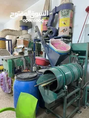  6 مشروع مطحنة وغربلة حبوب بلدية قائم