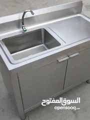  4 Stainless Steel kitchen Bowl Sink cabinet with standard grade SS material 304 AISI