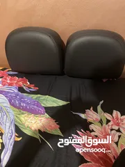  5 شاشة ركاي جلد اسود