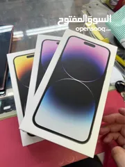  5 iPhone 14 Pro Max 256GB  ايفون 14 برو ماكس 256 جيجا  جديد كفالة شرق اوسط