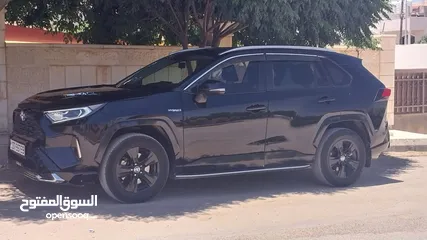  21 تويوتا راف فور 2021 فحص واحد جيد وارد شركه  لون اسود ملوكي بسعر مغري وحرق وقابل للبدل