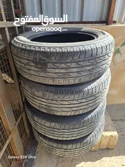  3 اطارات مستعمله