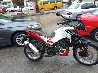  7 دراجة sym 180cc