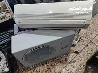  9 مكيفات: ال جي عادي في حالة ممتازة شامل التركيب كفالة شهر