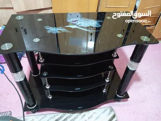  5 طاولة تلفاز زجاجية للبيع