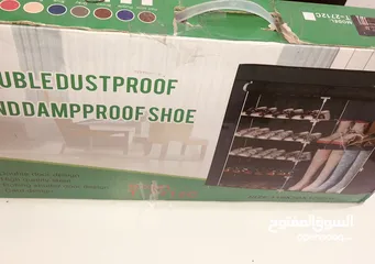  2 رفوف احذيه للمنزل جديد بالكرتونة 118x30x120cm  رفوف احذيه البيره البالوع اكسسوارات المنزل