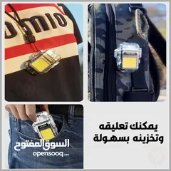  6 ولاعة مع كشاف بدون غاز كهربائية تعمل بالشحن مع كشاف اضائه ضد الماء