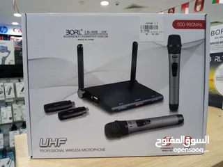  2 BORL BL- 500E Wireless microphone  system