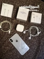  1 ايفون 256GB x للبيع مساحة