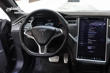  17 Tesla Model S P100D 2017 performance original من المالك مباشره