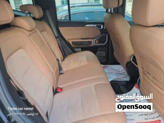  7 جيتور تي 2 اسود 2025 اسود من الخارج والداخل بيج سيارة فخمة وانيقة الاستعمال اليومي و المناسبات