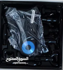  8 فرد المساج شحن 9 رؤوس مسدس مساج 9 سرعات جهاز التدليك العضلات و الجسم رجاج مساج