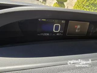  13 تويوتا بريوس 2018 فحص 3 جيد قصعه اثر ضرب بسعر مغري جدا