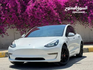  1 Tesla Model 3 Standerd Plus 2021 تيسلا فحص كامل بسعر مغررري جددا