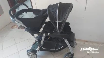  1 URGENT SALE: DOUBLE PRAM FOR YOUR GROWING FAMILY