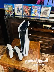  1 Playstation 5 Slim Blueray  بلاستيشن 5 سلم