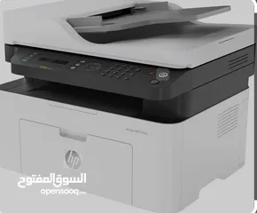  19 طابعة أتش بي ليزر جيت اسود  وايرلس   hp laser jet M137 fnw
