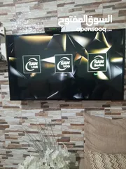  3 شاشه فل سمارت تفتح نت كامل مستعمل شهر 42بوصه